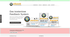 Desktop Screenshot of ebont.de